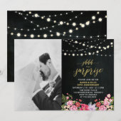 Carte de 50e anniversaire de mariage avec tableau (Devant / Derrière)