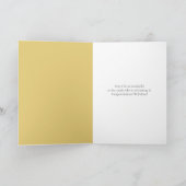 Carte de 50e anniversaire de mariage Kitty & Tea R (Intérieur)