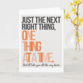 Carte de 5 pouces x 7 pouces à droite (Fleur jaune)