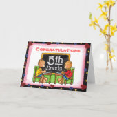 Carte de 5e année (Fleur jaune)