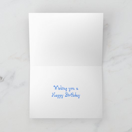 Carte de 5e anniversaire (Intérieur)