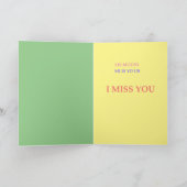 Carte de anagrammes Je vous manque Pandémie (Intérieur)