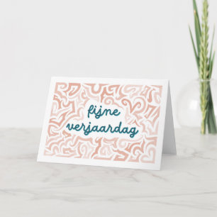 Carte de anniversaire fin anniversaire