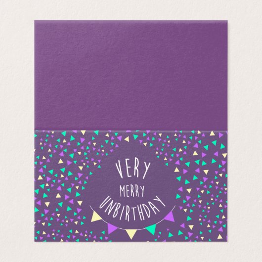 Carte de anniversaire très joyeuse (Outside Unfolded)