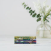 Carte de attente de profil de canoës (Debout devant)