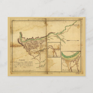 Carte de Azua, République Dominicaine (1804)