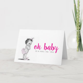 Carte de baby shower