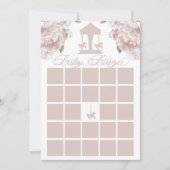 Carte de baby shower | Carousel Floral (Devant)
