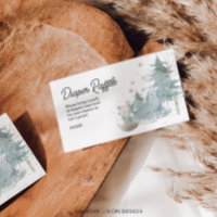 Carte de Baby shower de la chair de poule de l'Arc