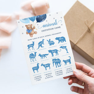 Carte de Baby shower de la manifestation de l'ours