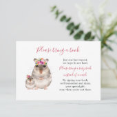 Carte de Baby shower de la souris et de la mère do (Debout devant)