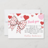 Carte de Baby shower de Merci un peu amoureux (Devant)