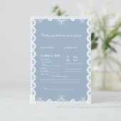 Carte de Baby shower de prédiction pour bébé Mixte (Debout devant)