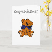 Carte de baby shower de Sociopath (Fleur jaune)