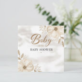 Carte de Baby Shower Imprimable (Debout devant)