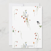 Carte de Baby shower neutre de Little Silly Goose (Dos)