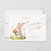 Carte de Baby Shower Pastel (Dos)