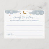 Carte de Baby shower pour garçon Twinkle Star (Devant)