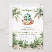 Carte de Baby Shower pour une Éclosion Joyeuse d'u (Devant)
