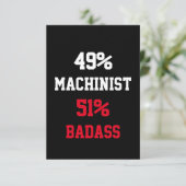 Carte de Badass de machiniste (Debout devant)