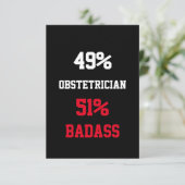 Carte de Badass d'Obstétricien (Debout devant)