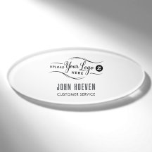 Carte de badge d'identification | Nom du logo du p