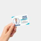 Carte de badge d'identification photo d'infirmière (Manuel / portable)