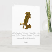 Carte de baiser Glasgow (Dos)