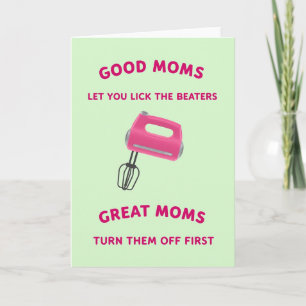 Carte de baking des bonnes mamans