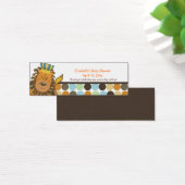 Carte de balise King of the Jungle Customisée Favo (Bureau)