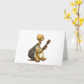 Carte de Banjo-Bas (Fleur jaune)