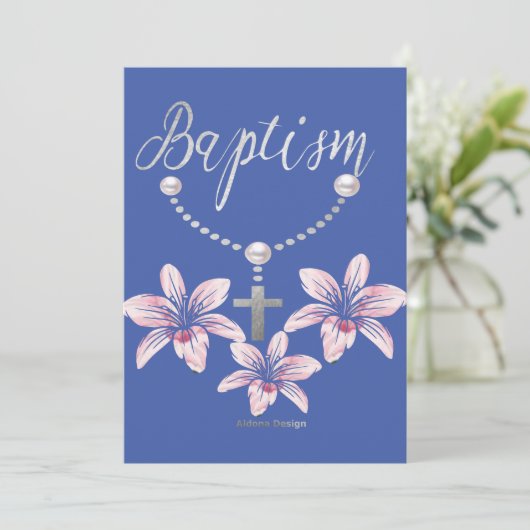 Carte de baptême (Debout devant)