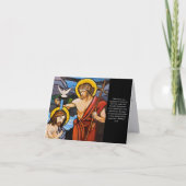 Carte de baptême - Œuvre d'art originale (Devant)
