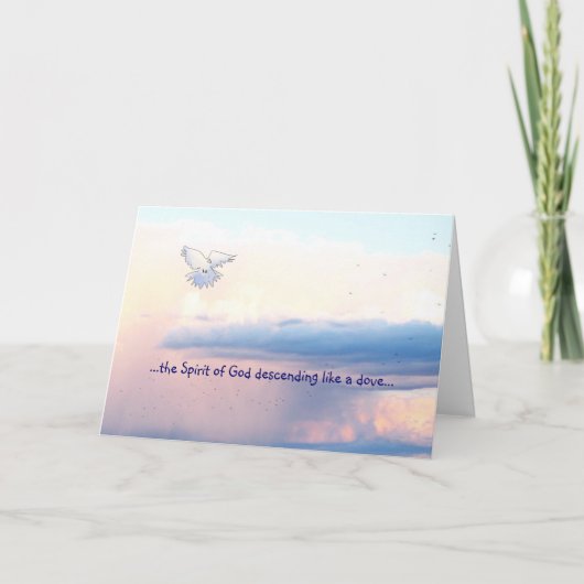 Carte de baptême pour adultes (Devant)