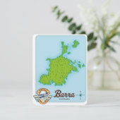 Carte de Barra Écosse (Debout devant)