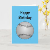 Carte de base-ball (Fleur jaune)