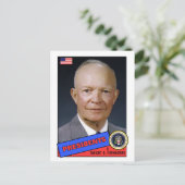 Carte de base-ball Dwight D. Eisenhower (Debout devant)