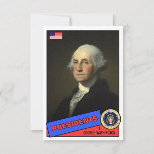 Carte de base-ball George Washington