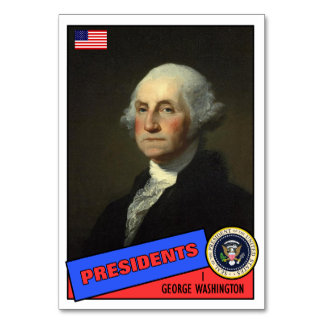 Carte de base-ball George Washington