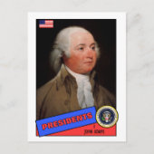 Carte de base-ball John Adams (Devant)