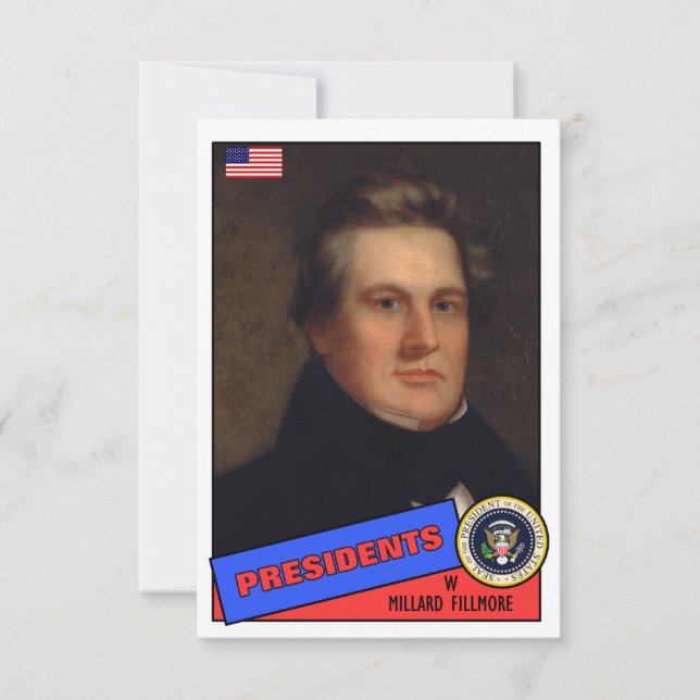 Carte de base-ball Millard Fillmore (Devant)