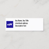 Carte de base des médias sociaux (Devant)