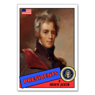 Carte de baseball Andrew Jackson