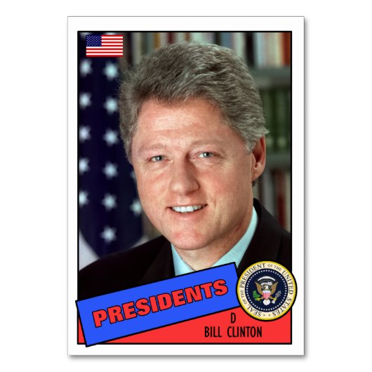 Carte de baseball Bill Clinton (Par défaut)