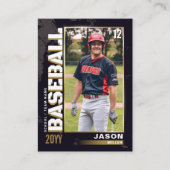 Carte de baseball, Carte de joueur de baseball Gol (Devant)