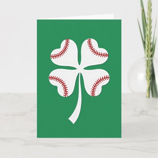 Carte de baseball chanceuse (Devant)