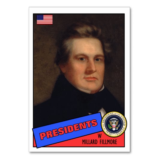 Carte de baseball de Millard Fillmore (Par défaut)