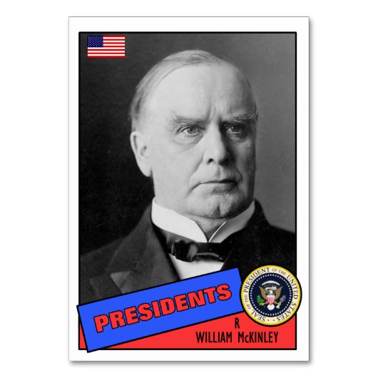 Carte de baseball de William McKinley (Par défaut)