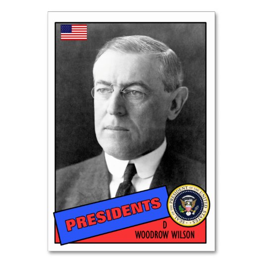 Carte de baseball de Woodrow Wilson (Par défaut)