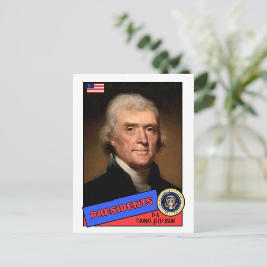 Carte de baseball Thomas Jefferson (Debout devant)